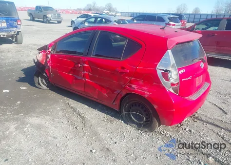 2013 Toyota Prius C Two из США, поврежденный, VIN JTDKDTB36D1032084
